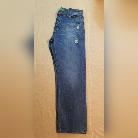 Coogi Denim Jeans Straight Mens Size 35x32 Embroidered Logo Pockets - Picture 5 of 10